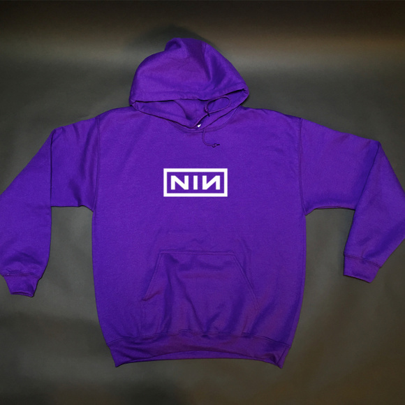 Other - Vintage Purple Nine Inch Nails Hoodie